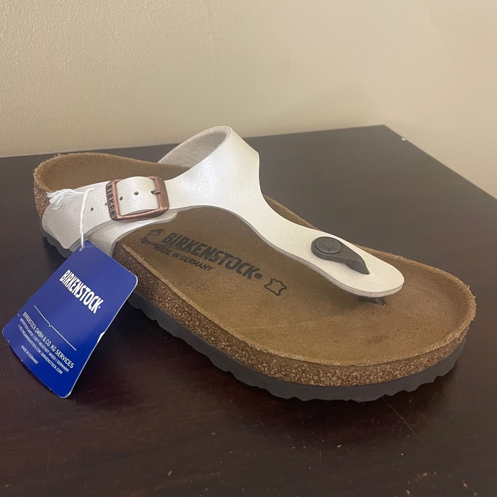 Birkenstock Recovery Thong Sandal - Gizeh Color: Graceful AntqLc